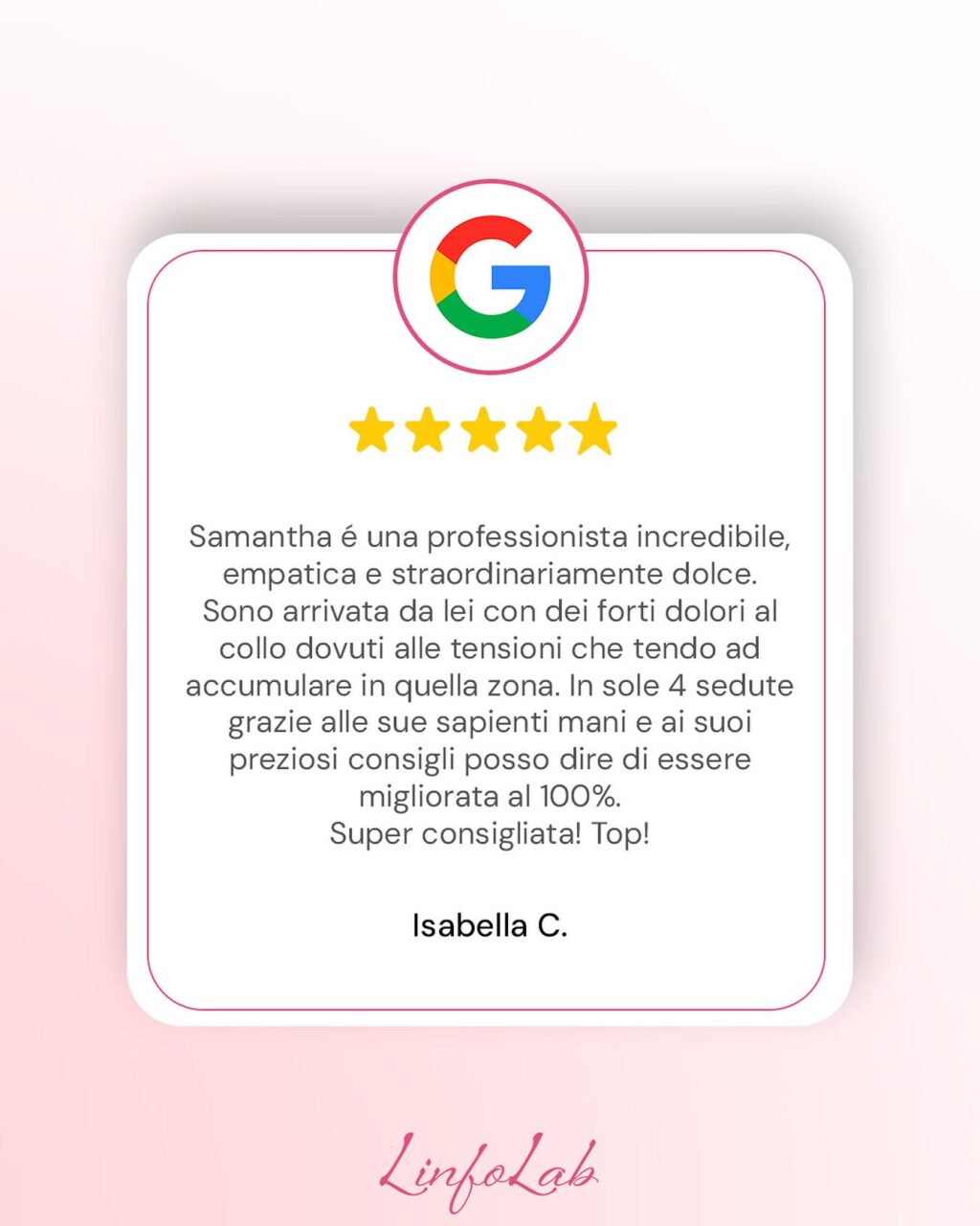 Instagram post from linfolab.giussano. This post is in position 0.
